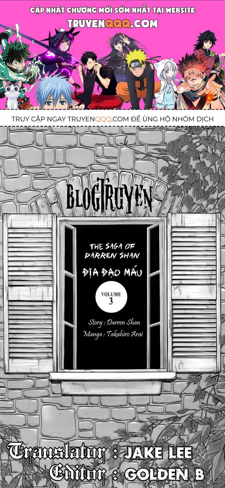 Darren Shan - Gánh Xiếc Quái Dị Chương 15 - Trang 1
