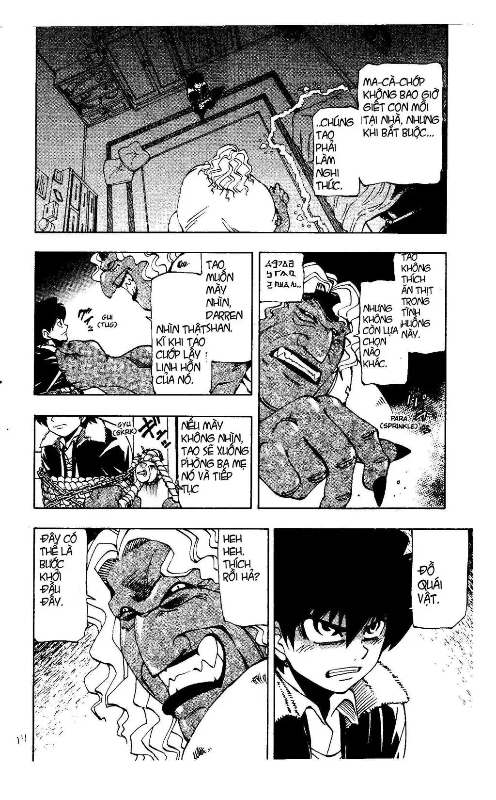 Darren Shan - Gánh Xiếc Quái Dị Chương 23 - Trang 14