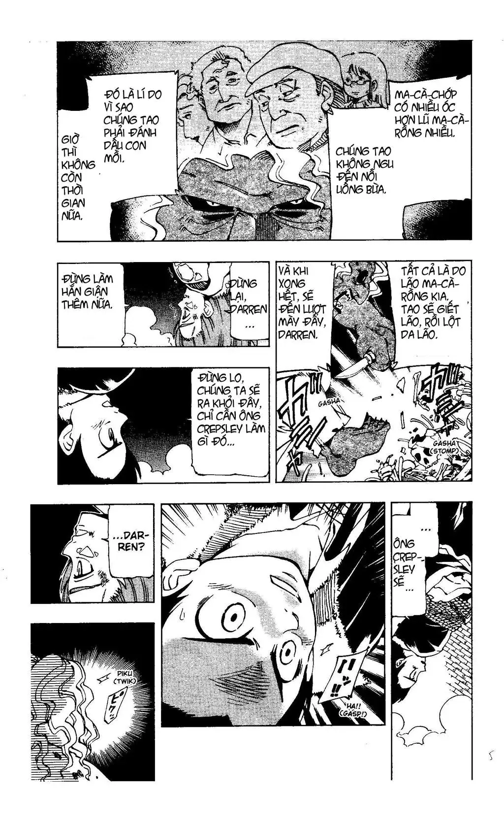 Darren Shan - Gánh Xiếc Quái Dị Chương 23 - Trang 5