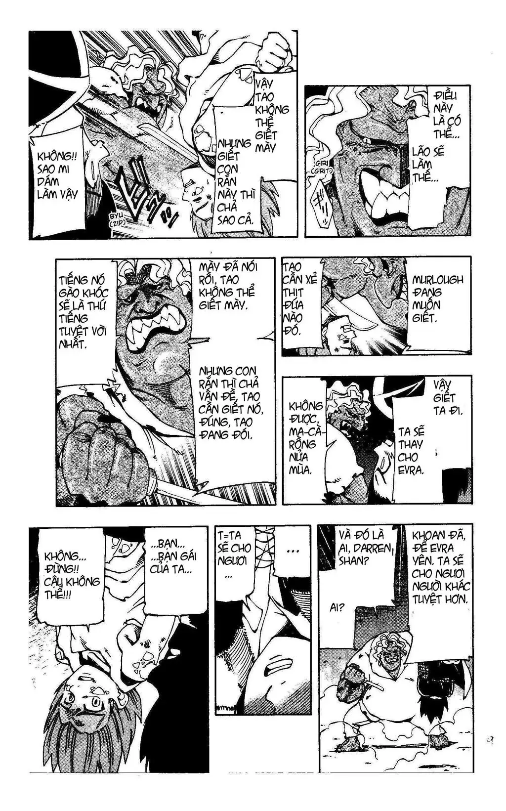 Darren Shan - Gánh Xiếc Quái Dị Chương 23 - Trang 9