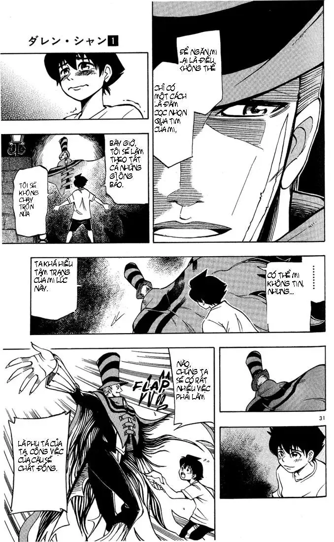 Darren Shan - Gánh Xiếc Quái Dị Chương 3 - Trang 31