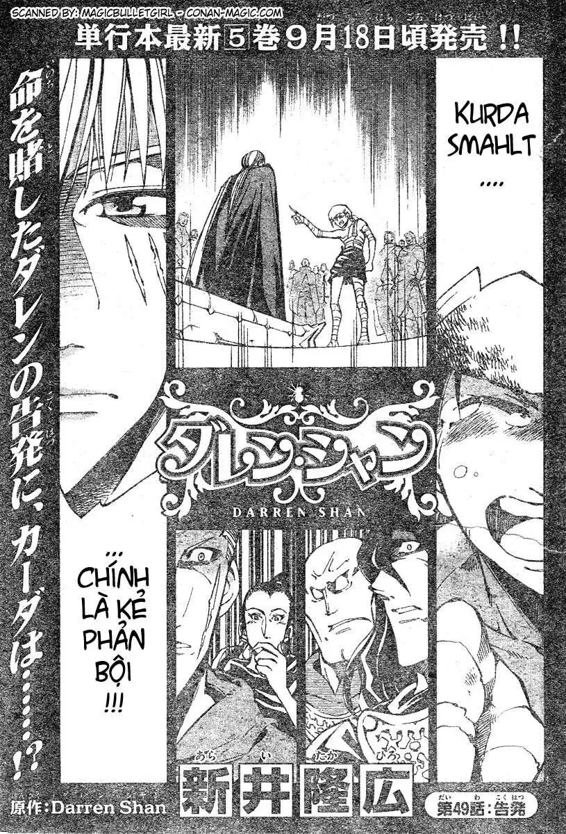 Darren Shan - Gánh Xiếc Quái Dị Chương 49 - Trang 2