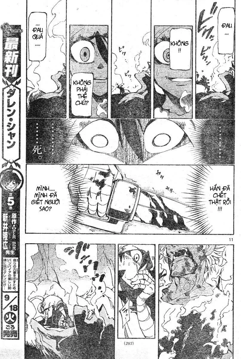 Darren Shan - Gánh Xiếc Quái Dị Chương 50 - Trang 11