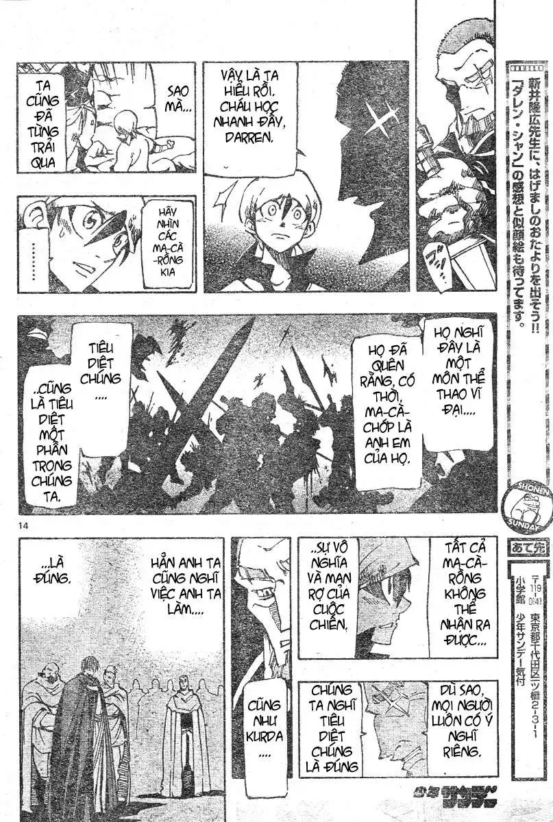 Darren Shan - Gánh Xiếc Quái Dị Chương 50 - Trang 14