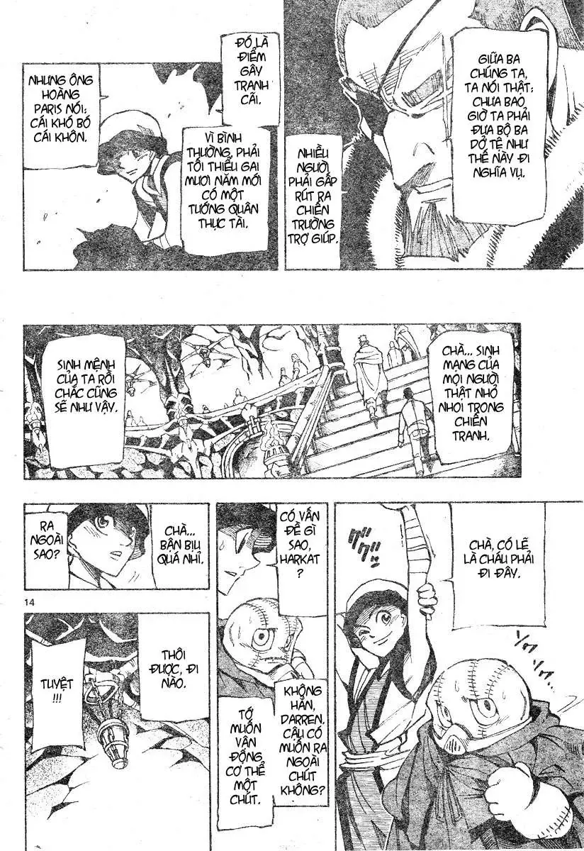 Darren Shan - Gánh Xiếc Quái Dị Chương 56 - Trang 16