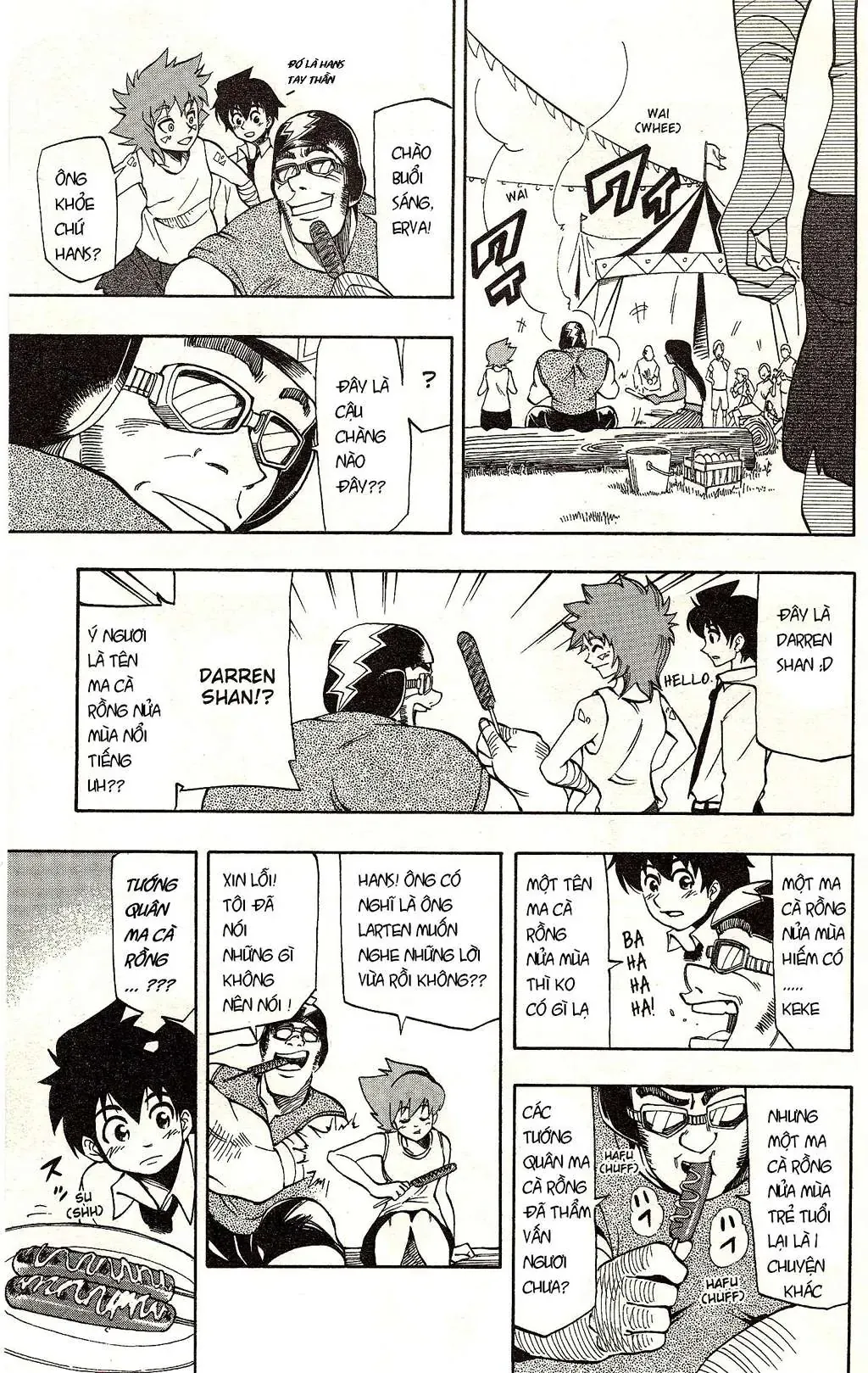 Darren Shan - Gánh Xiếc Quái Dị Chương 6 - Trang 13