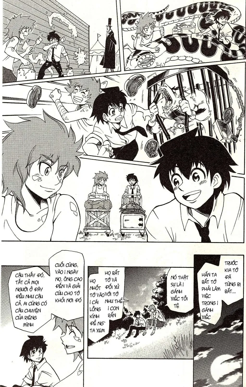 Darren Shan - Gánh Xiếc Quái Dị Chương 6 - Trang 17