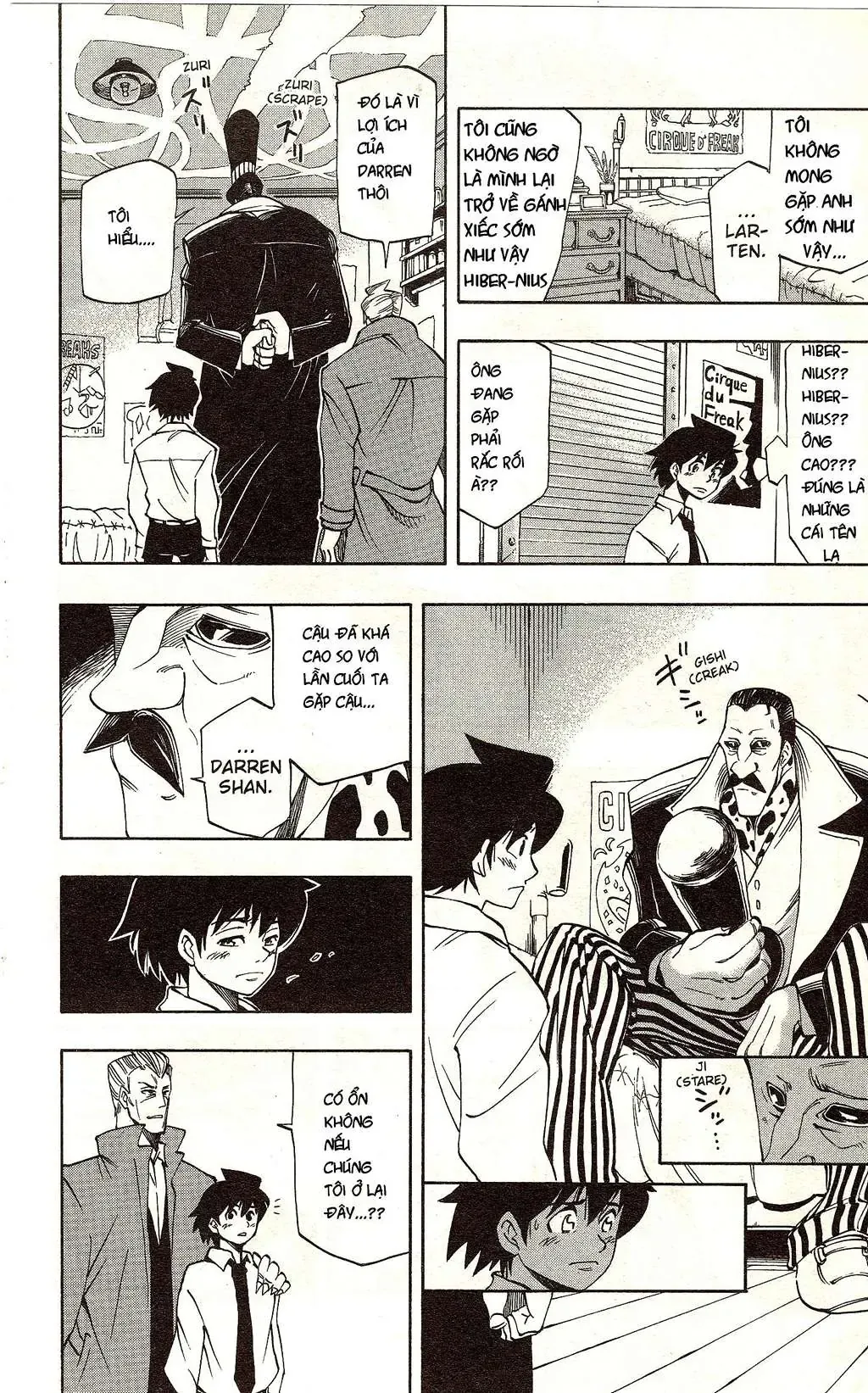 Darren Shan - Gánh Xiếc Quái Dị Chương 6 - Trang 8