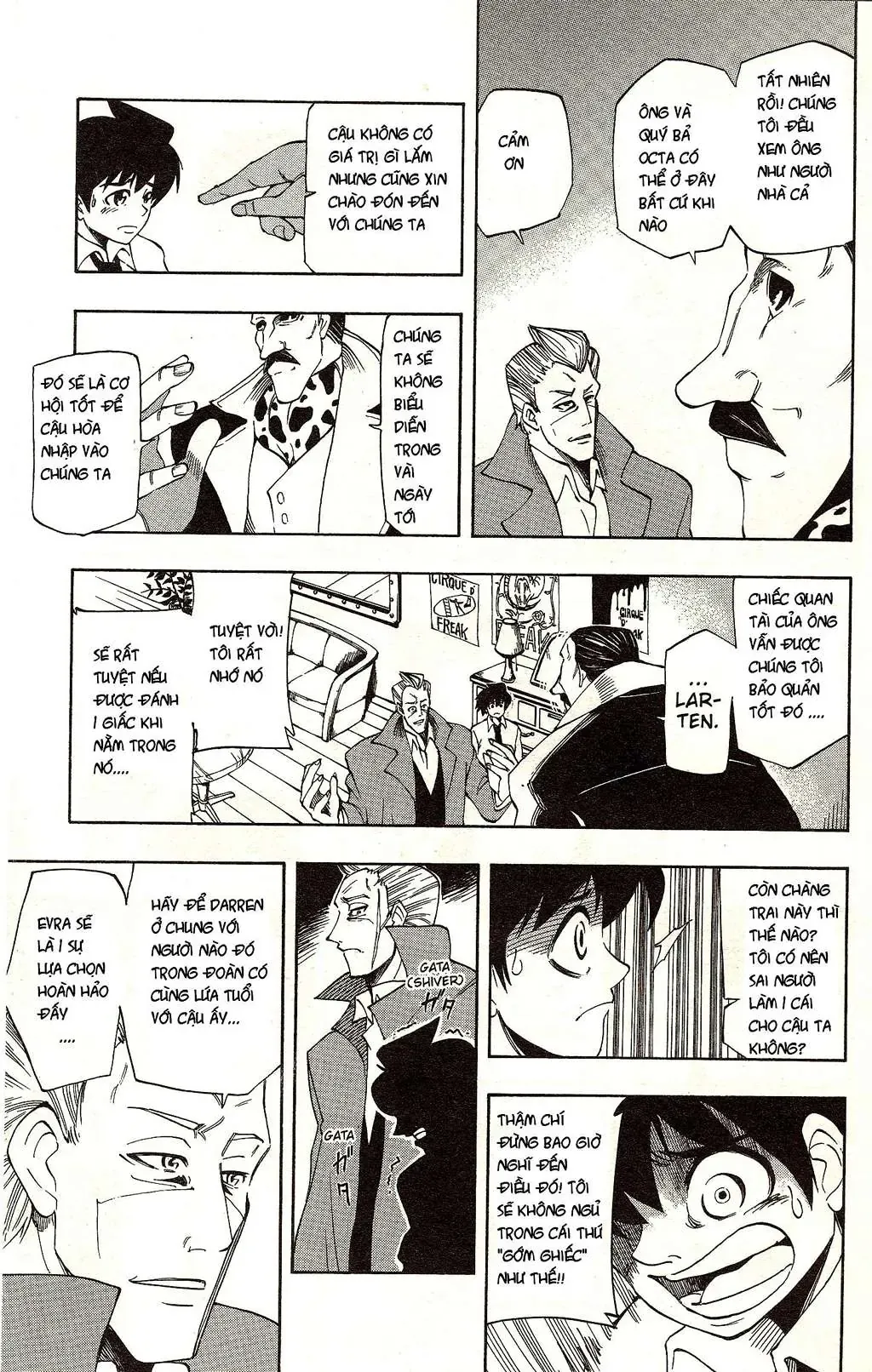 Darren Shan - Gánh Xiếc Quái Dị Chương 6 - Trang 9