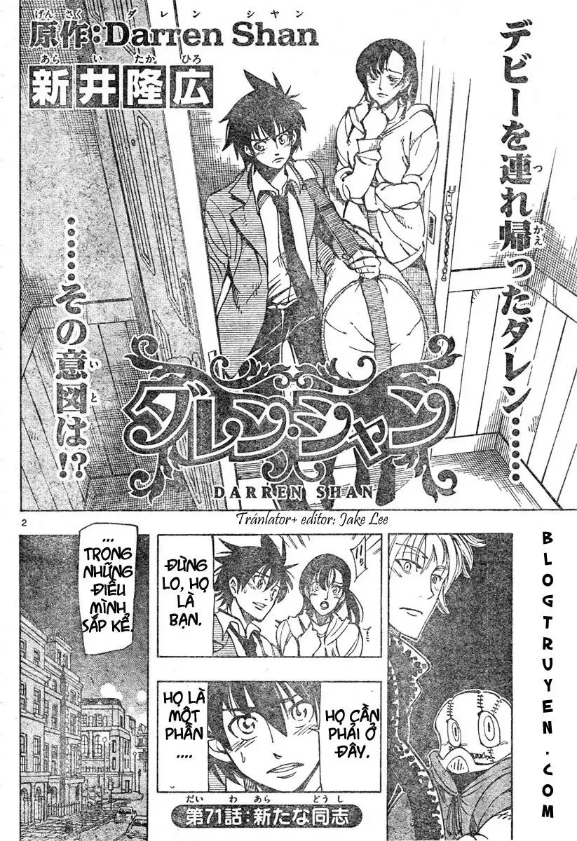 Darren Shan - Gánh Xiếc Quái Dị Chương 71 - Trang 2
