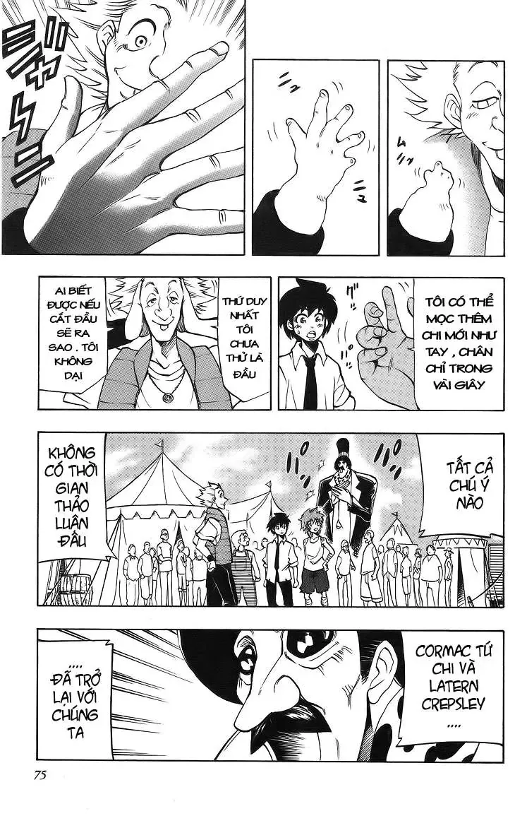 Darren Shan - Gánh Xiếc Quái Dị Chương 8 - Trang 17