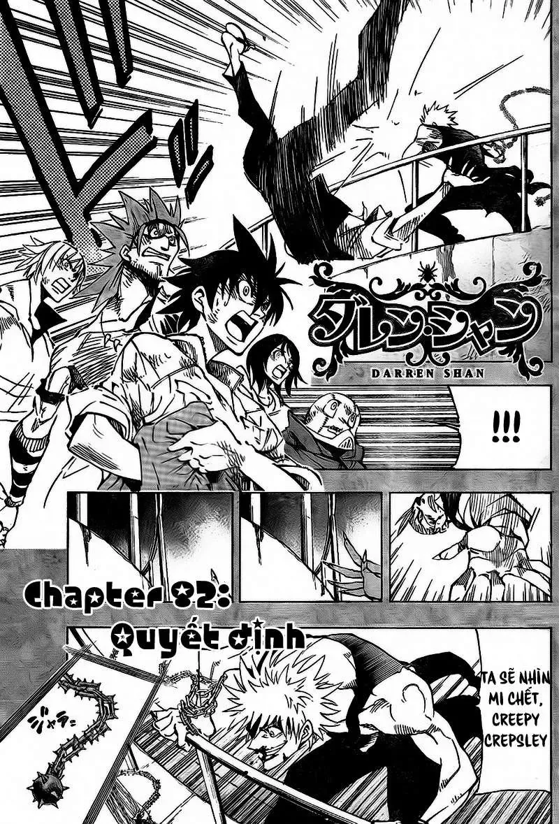 Darren Shan - Gánh Xiếc Quái Dị Chương 82 - Trang 2