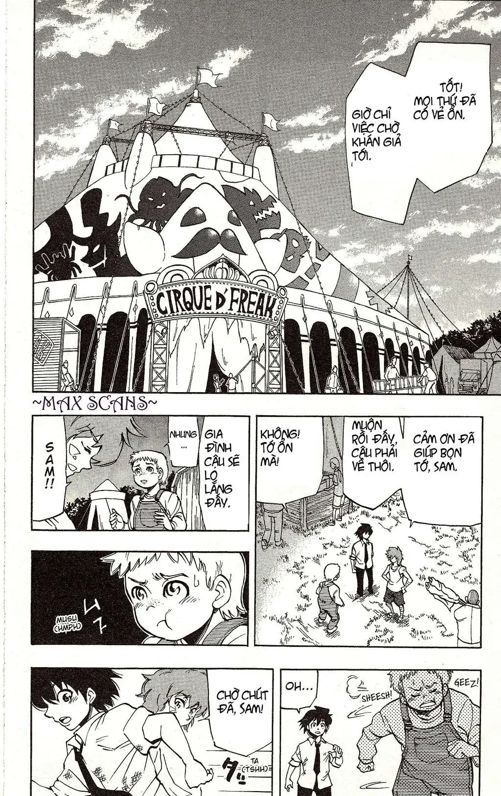Darren Shan - Gánh Xiếc Quái Dị Chương 9 - Trang 2