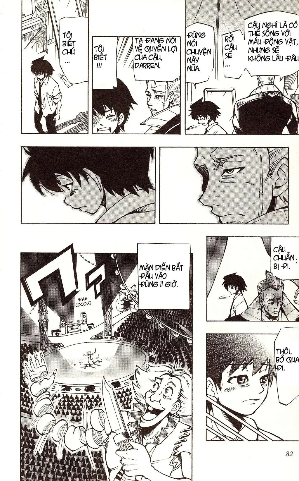 Darren Shan - Gánh Xiếc Quái Dị Chương 9 - Trang 6