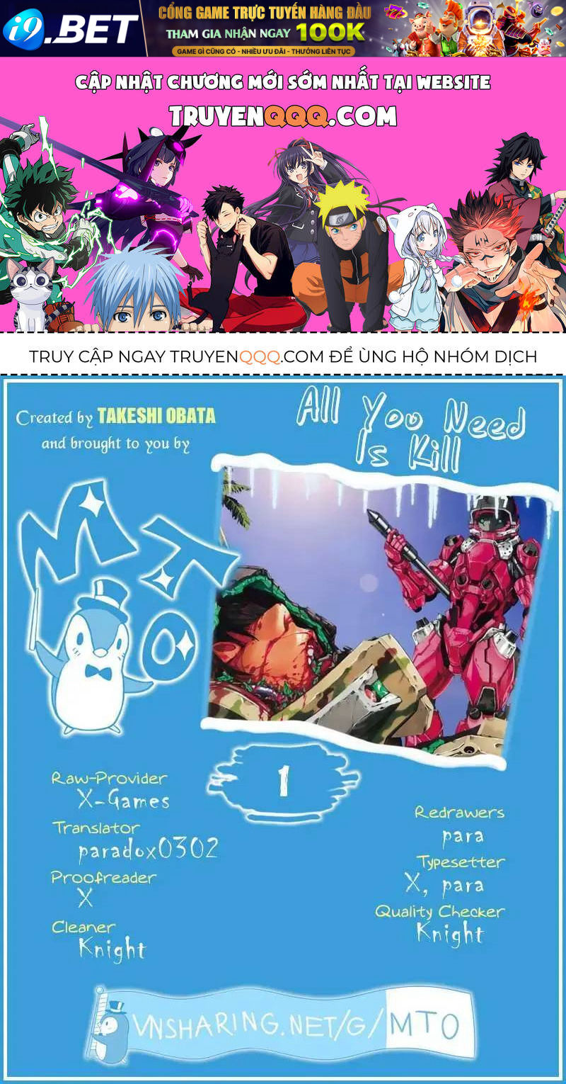 All You Need Is Kill Chap 1