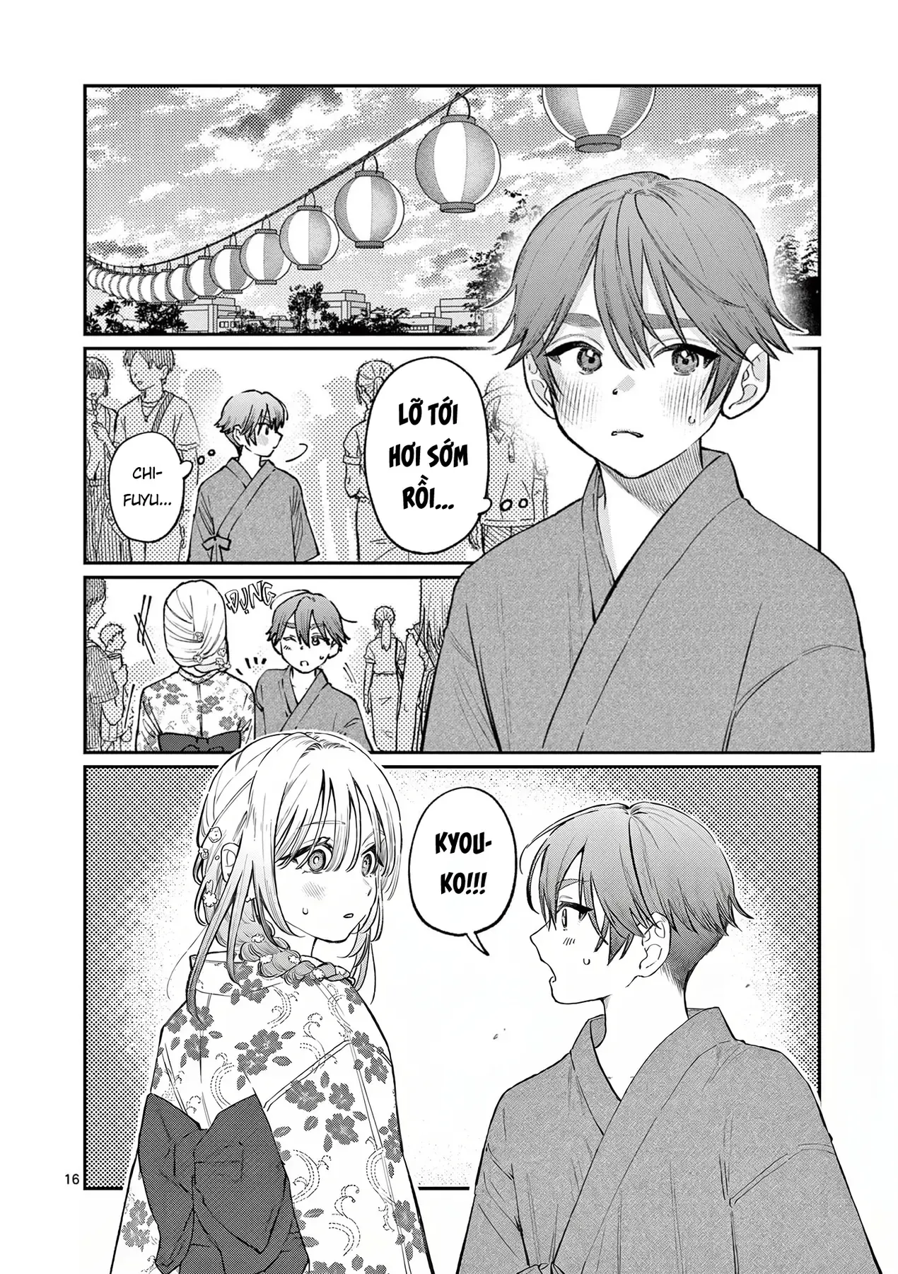 Tình Yêu Màu Lam Nhà Wakaba - Chương 42 - Trang 16