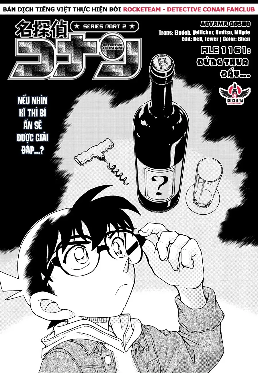 Thám Tử Conan Chap 1161 - Next Chap 1160