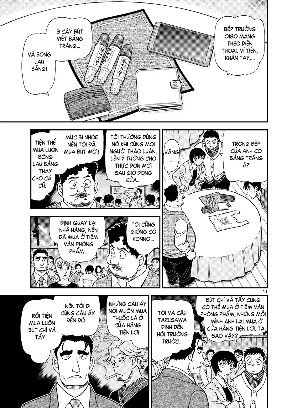 Thám Tử Conan Chap 1161 - Next Chap 1160