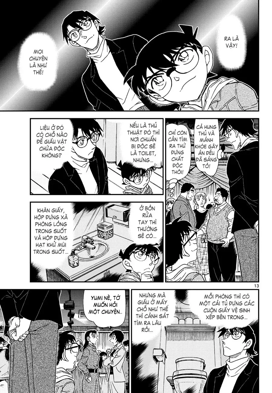 Thám Tử Conan Chap 1161 - Next Chap 1160