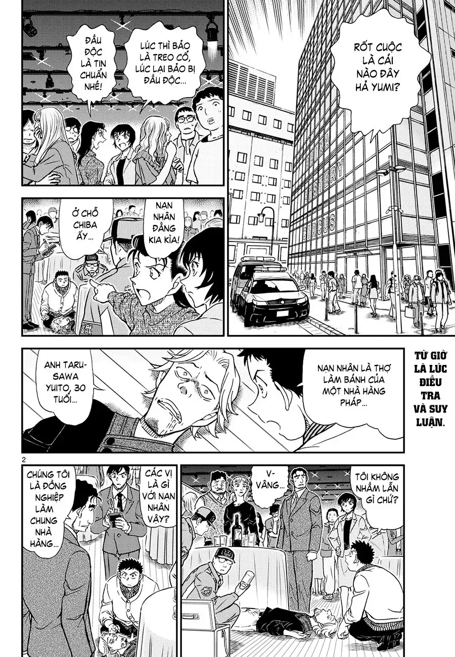 Thám Tử Conan Chap 1161 - Next Chap 1160