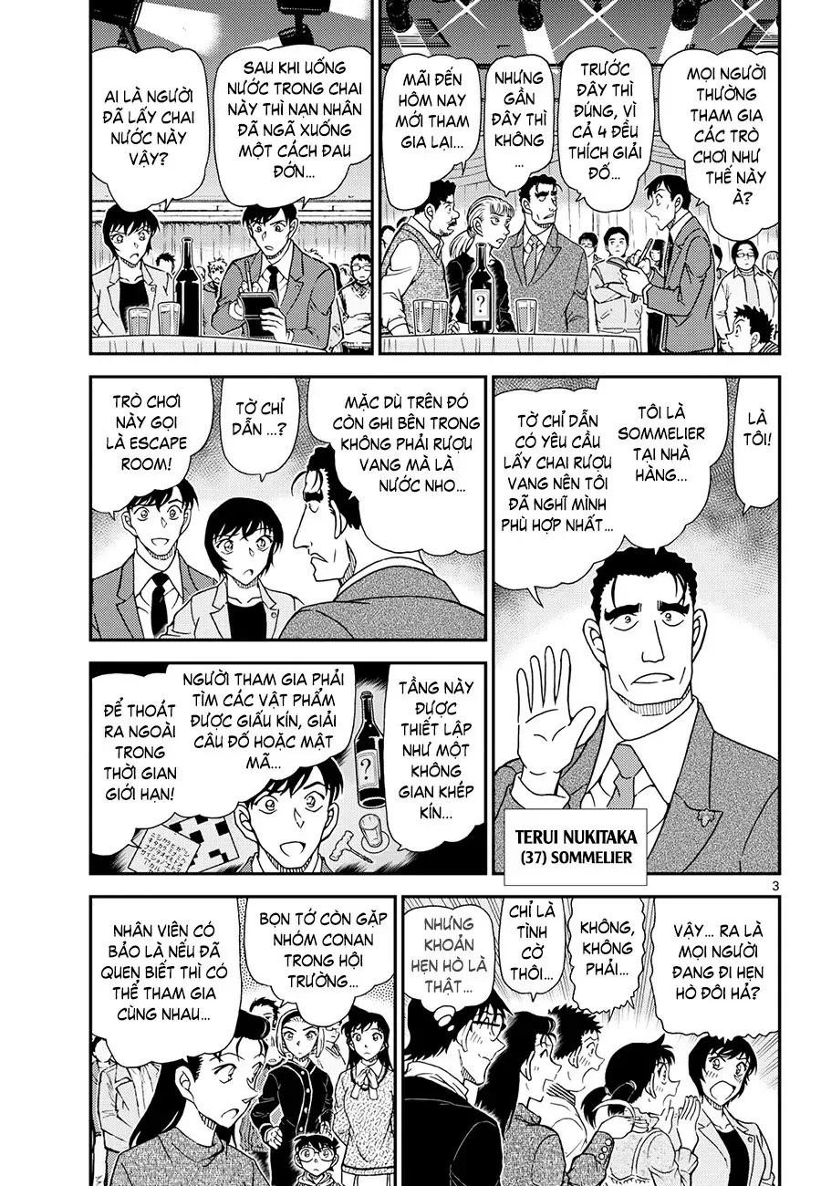 Thám Tử Conan Chap 1161 - Next Chap 1160