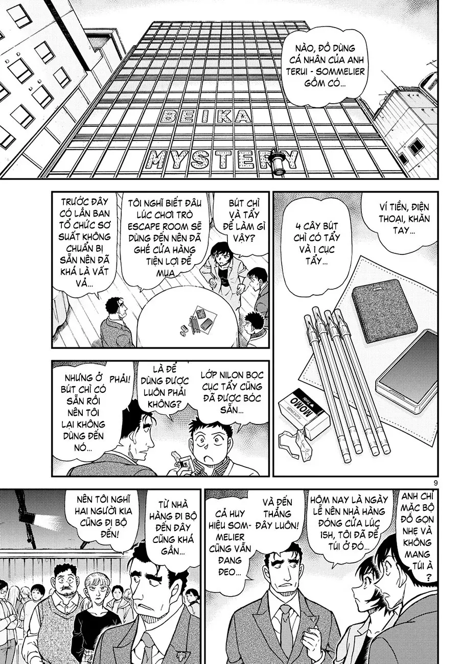 Thám Tử Conan Chap 1161 - Next Chap 1160