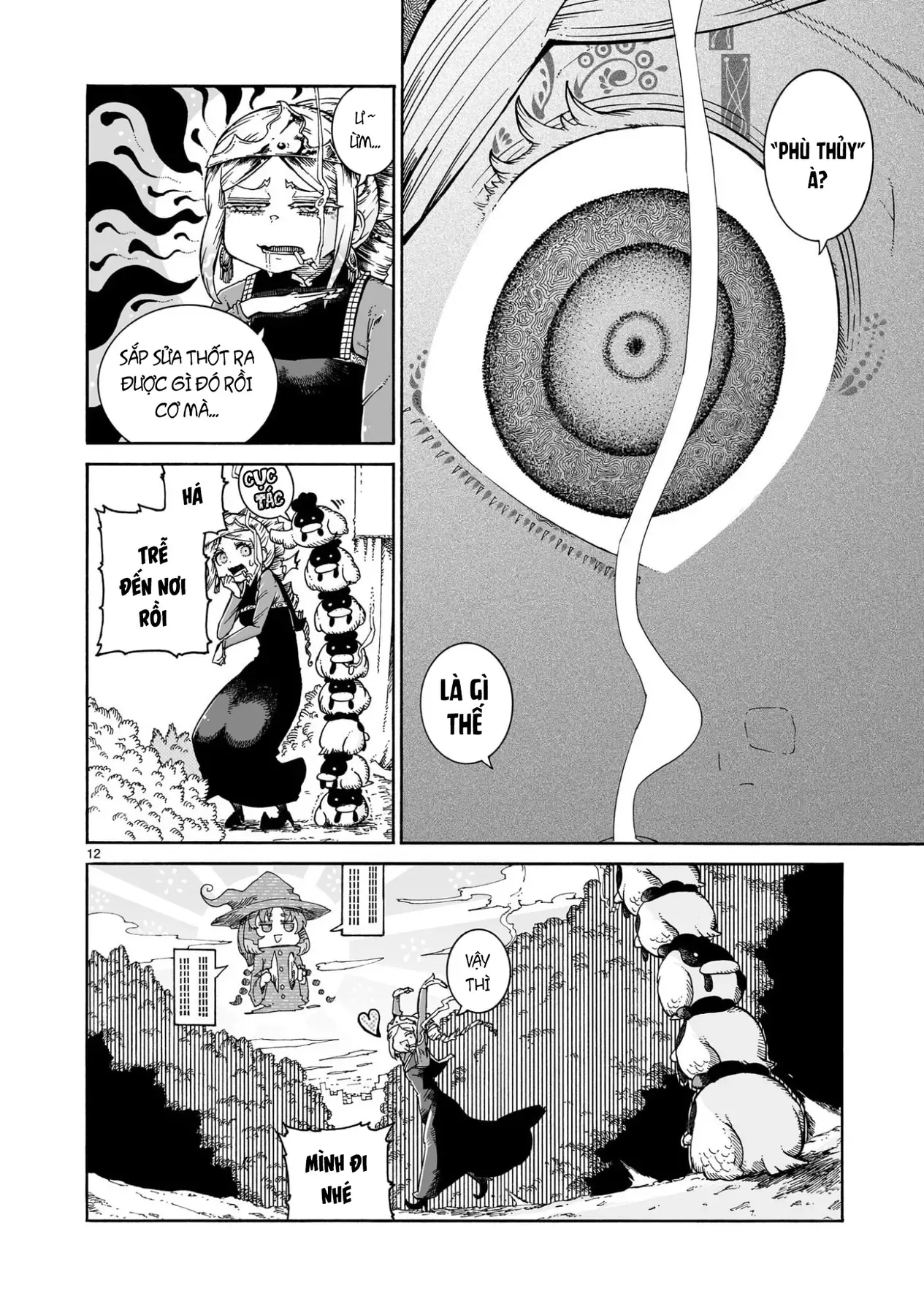 Majo To Kyurasu - Phù Thủy Phê Pha - Chương 11.1 - Trang 12