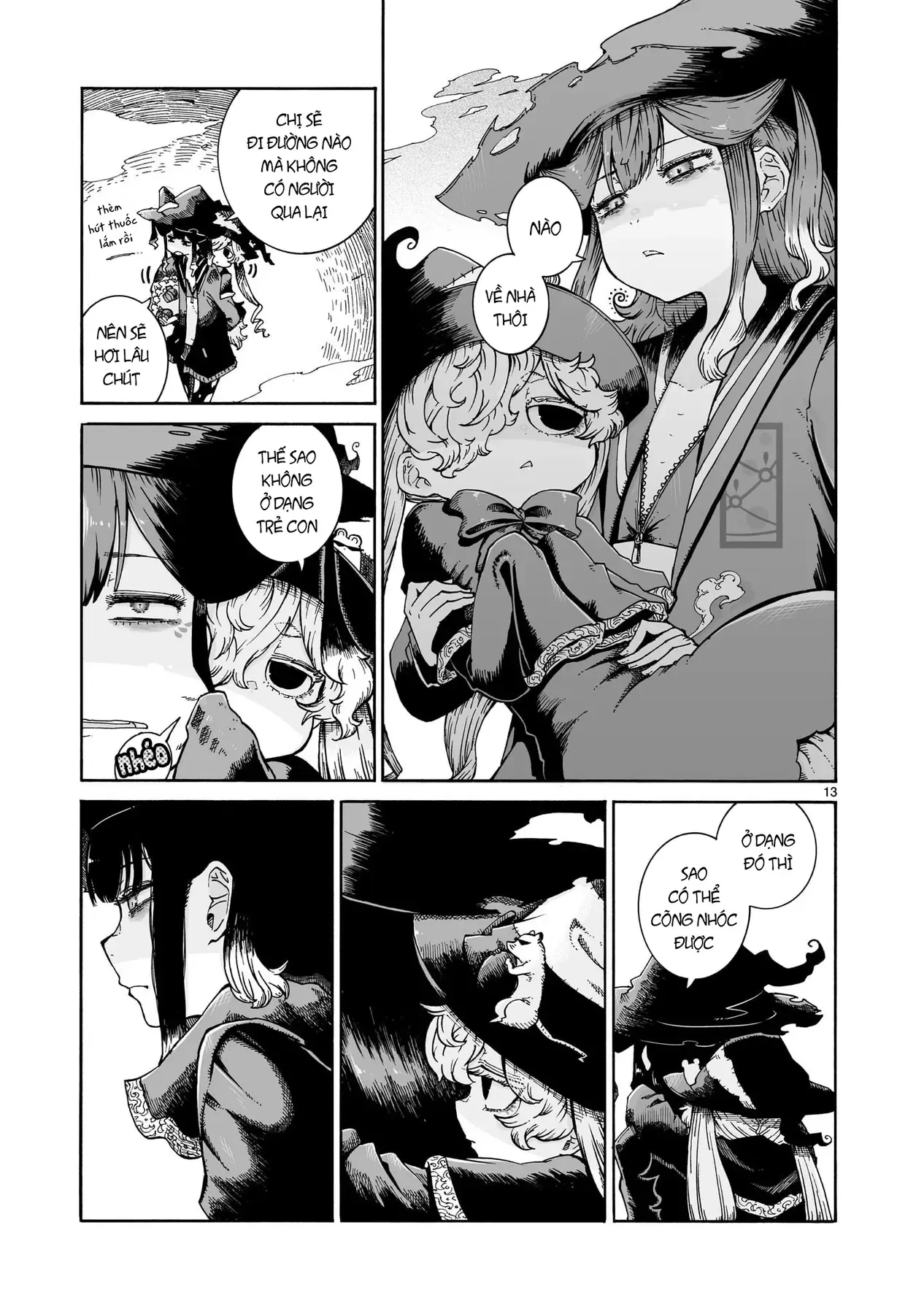 Majo To Kyurasu - Phù Thủy Phê Pha - Chương 12.1 - Trang 14