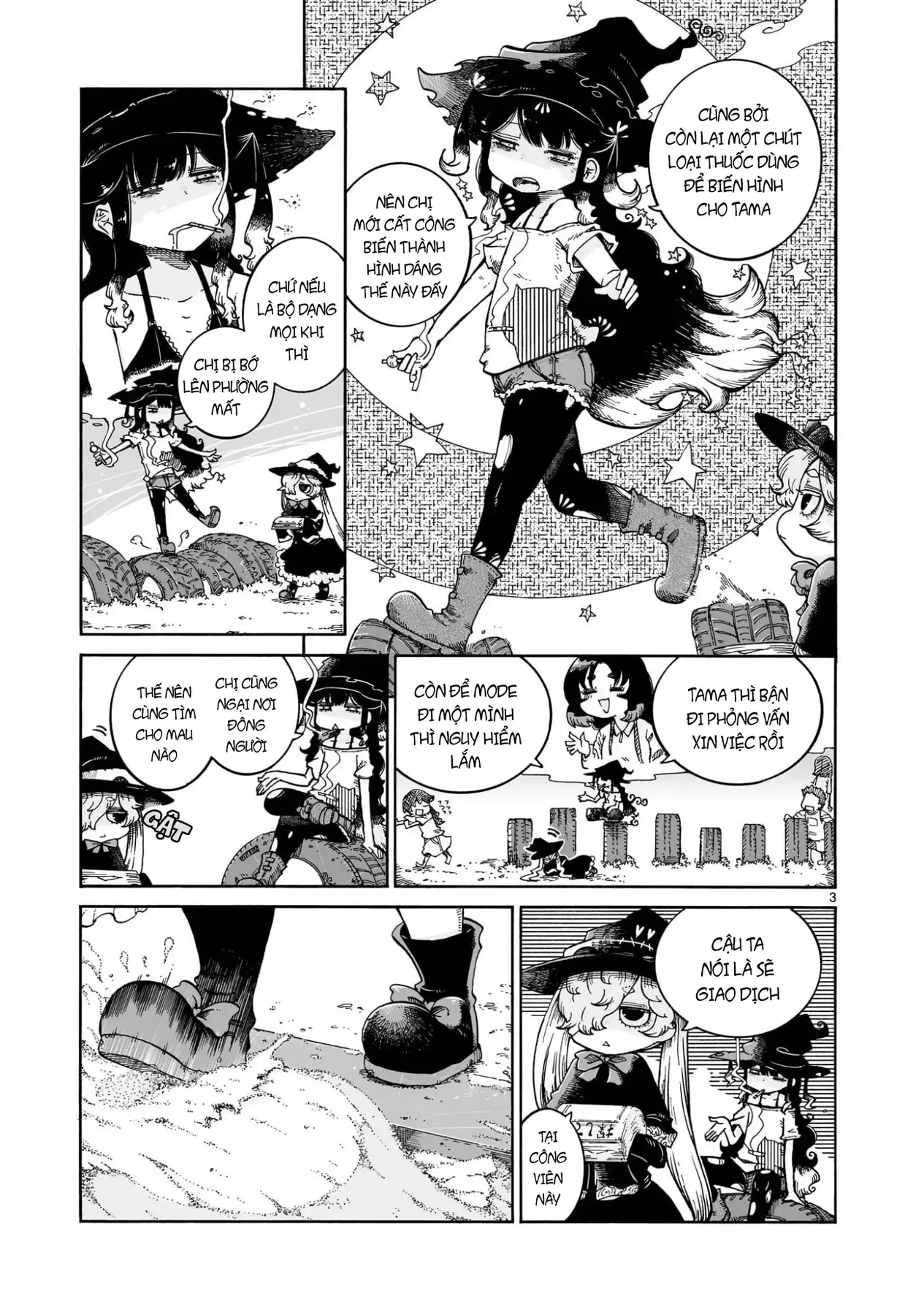 Majo To Kyurasu - Phù Thủy Phê Pha - Chương 12.1 - Trang 4