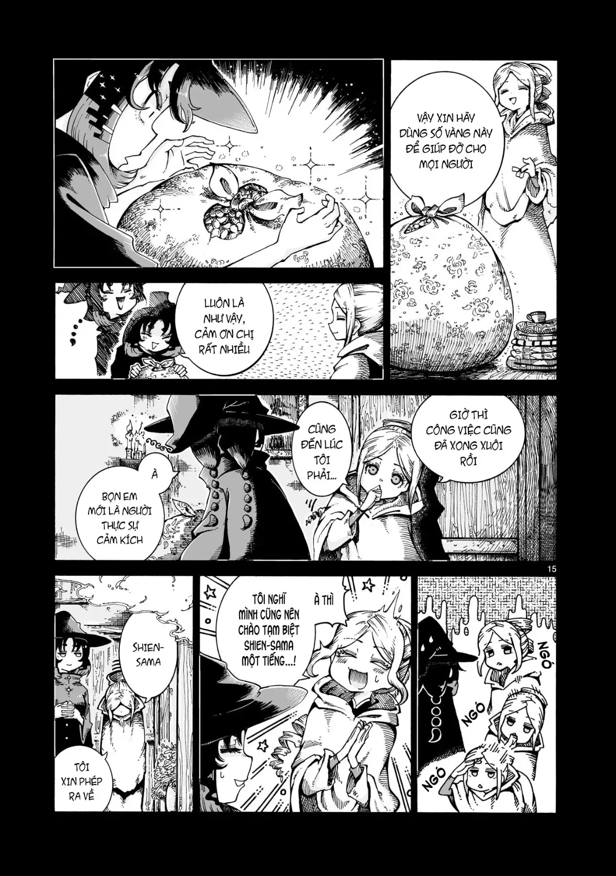 Majo To Kyurasu - Phù Thủy Phê Pha - Chương 14.1 - Trang 16