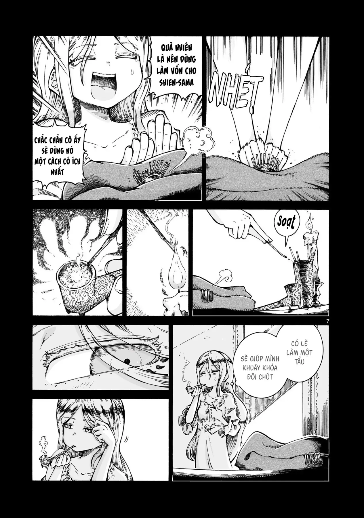 Majo To Kyurasu - Phù Thủy Phê Pha - Chương 14.2 - Trang 8