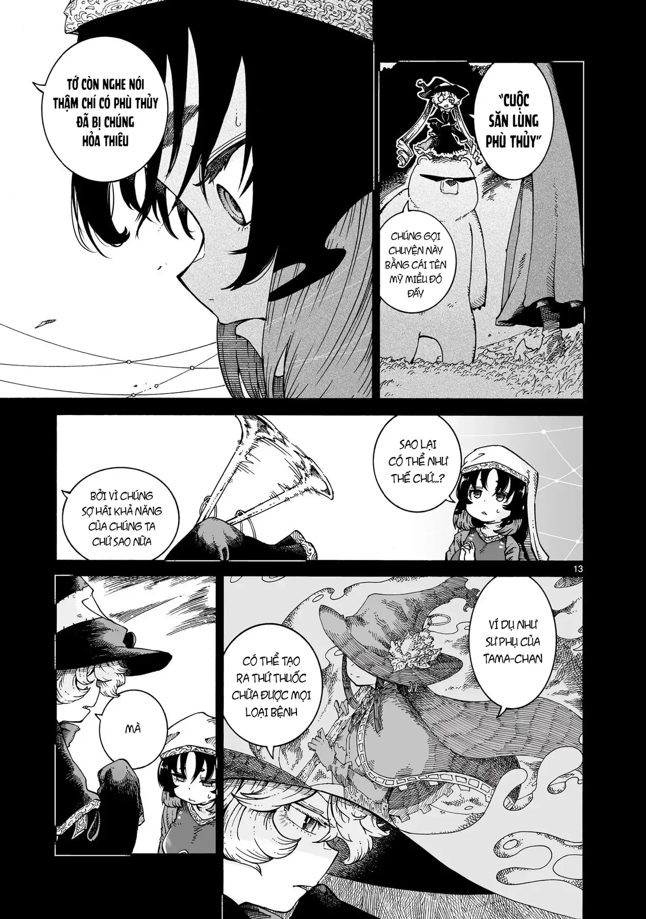 Majo To Kyurasu - Phù Thủy Phê Pha - Chương 6.2 - Trang 14