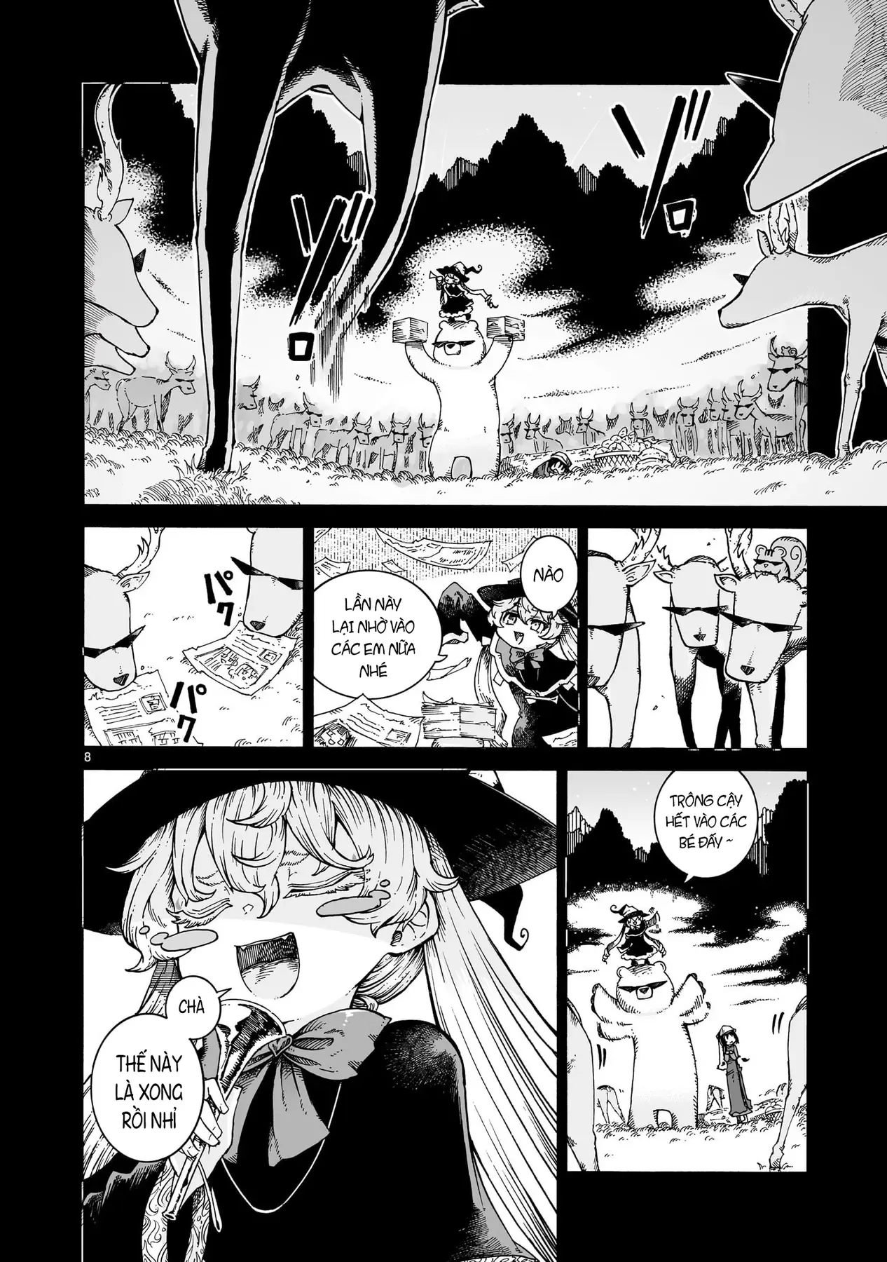 Majo To Kyurasu - Phù Thủy Phê Pha - Chương 6.2 - Trang 9