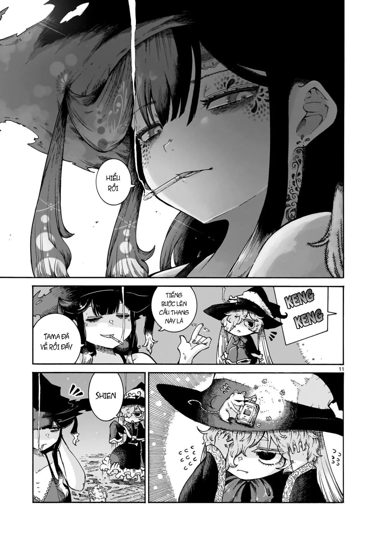 Majo To Kyurasu - Phù Thủy Phê Pha - Chương 8.1 - Trang 12