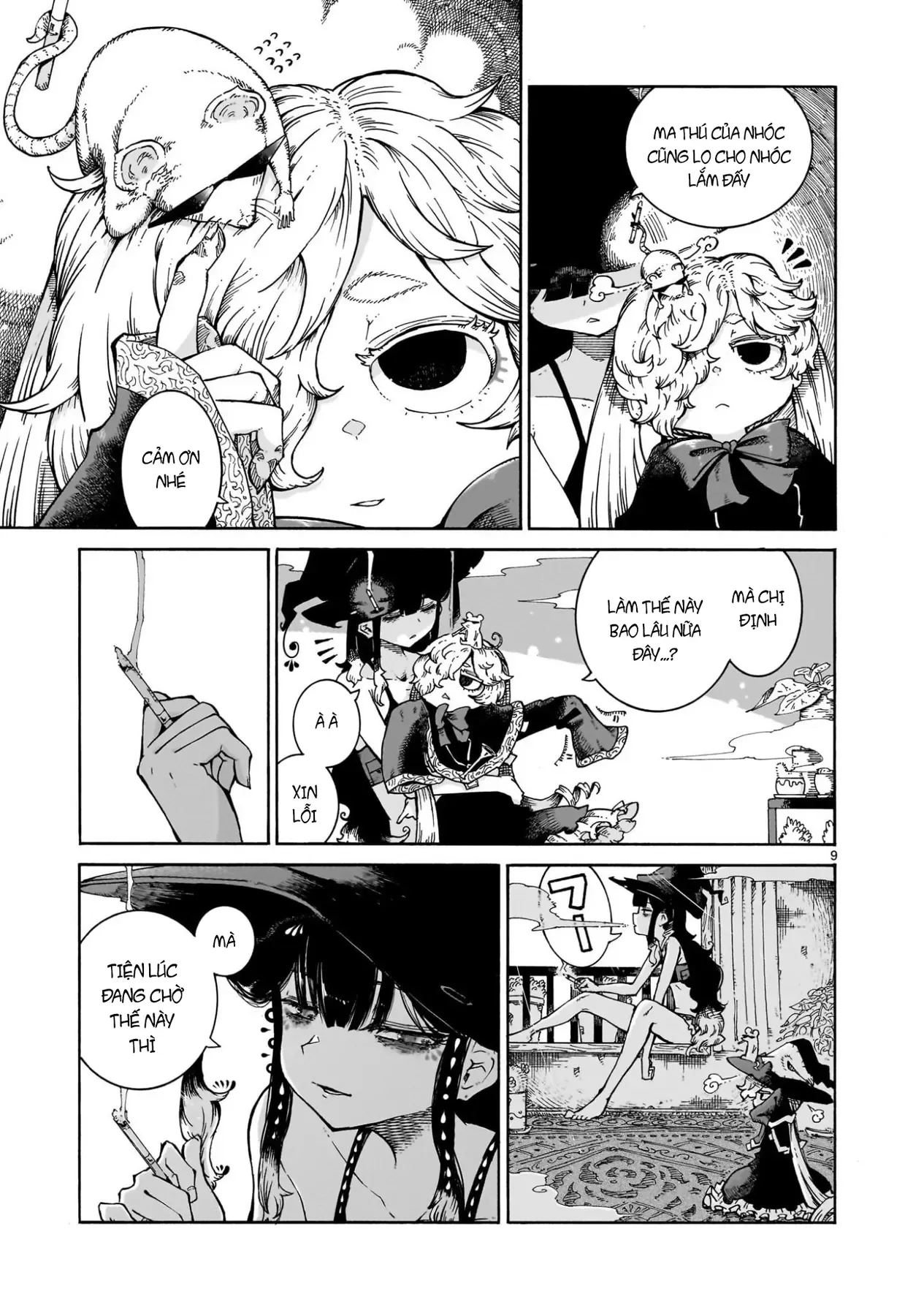 Majo To Kyurasu - Phù Thủy Phê Pha - Chương 8.1 - Trang 10