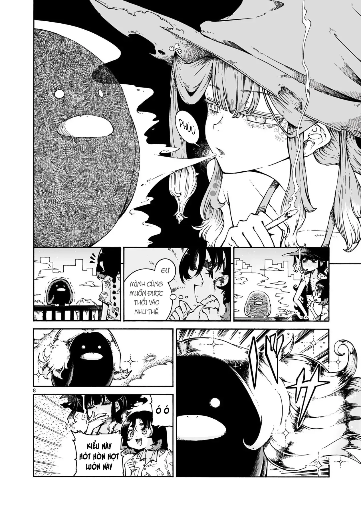 Majo To Kyurasu - Phù Thủy Phê Pha - Chương 9.2 - Trang 9