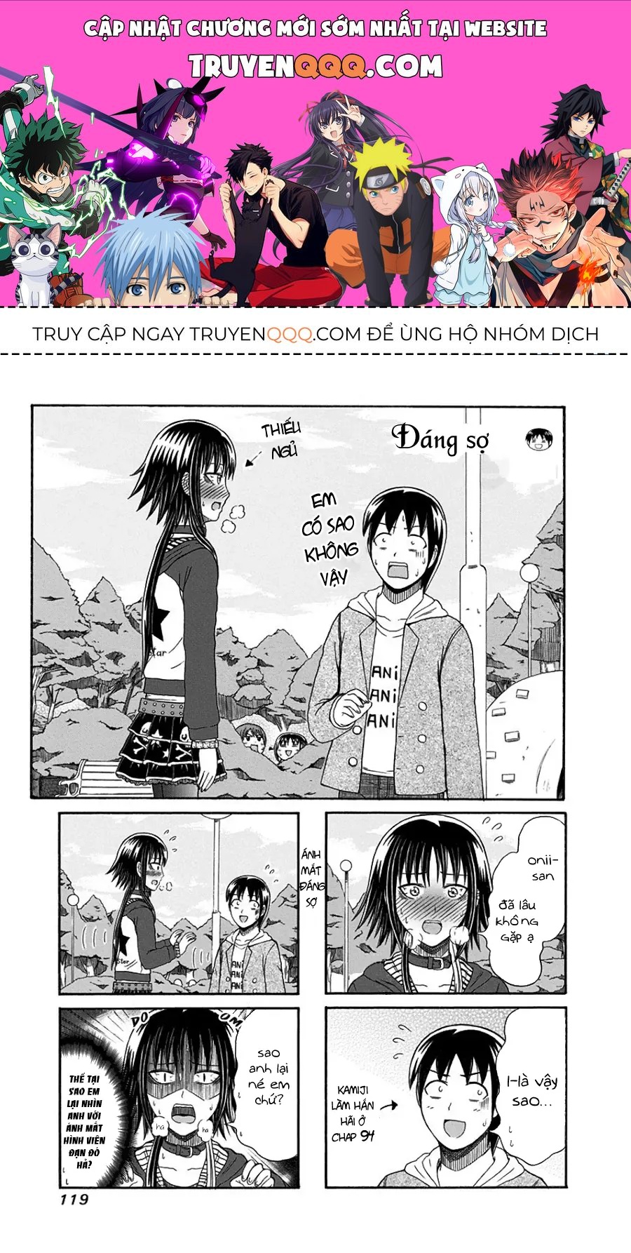 Cyclops Shoujo Saipu (Cô Em Gái Khổng Lồ) Chap 104 - Next Chap 103