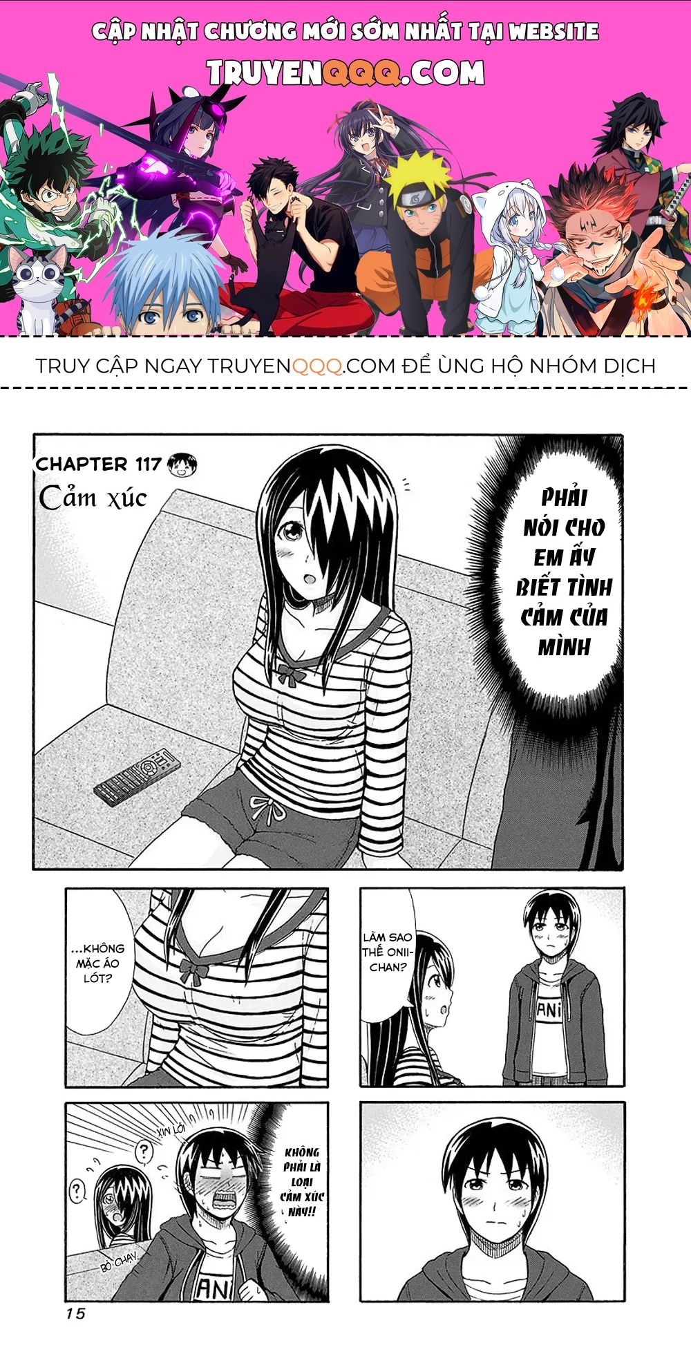 Cyclops Shoujo Saipu (Cô Em Gái Khổng Lồ) Chap 117 - Next Chap 116