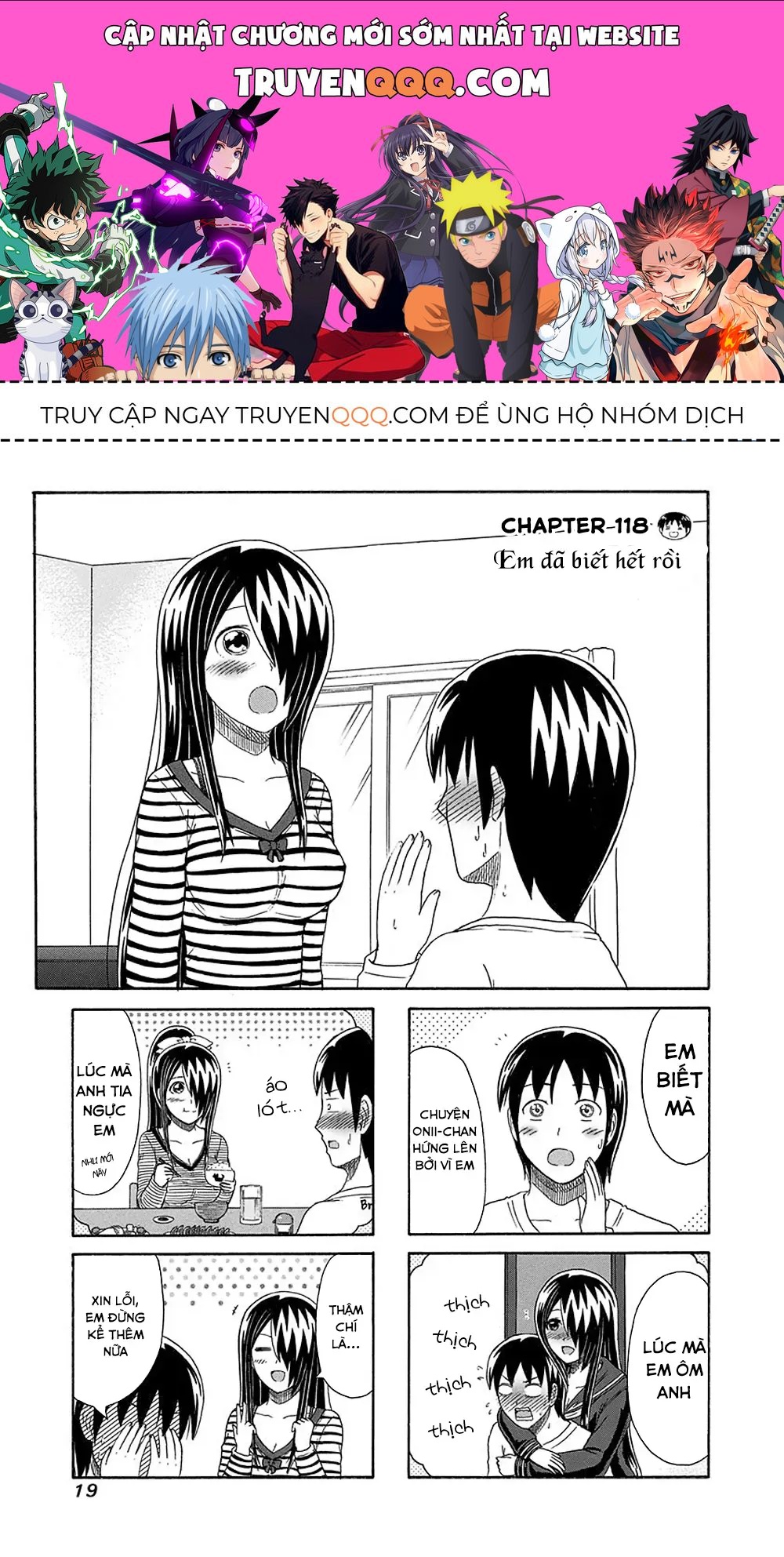 Cyclops Shoujo Saipu (Cô Em Gái Khổng Lồ) Chap 118 - Next Chap 117