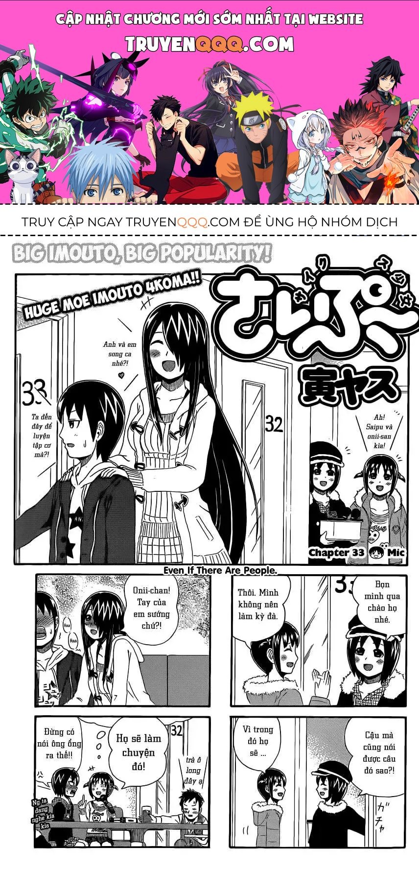 Cyclops Shoujo Saipu (Cô Em Gái Khổng Lồ) Chap 33 - Next Chap 32