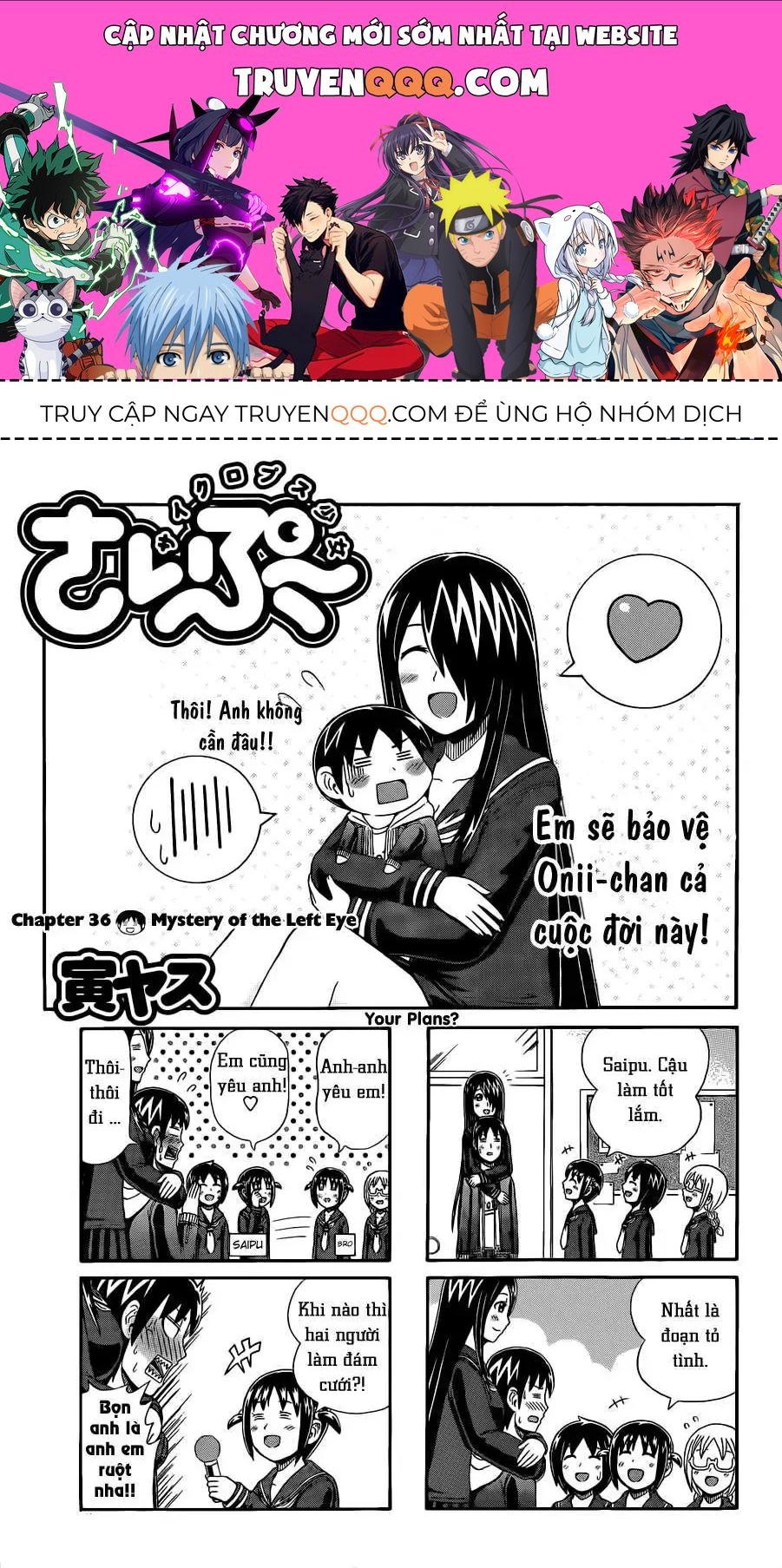 Cyclops Shoujo Saipu (Cô Em Gái Khổng Lồ) Chap 36 - Next Chap 35