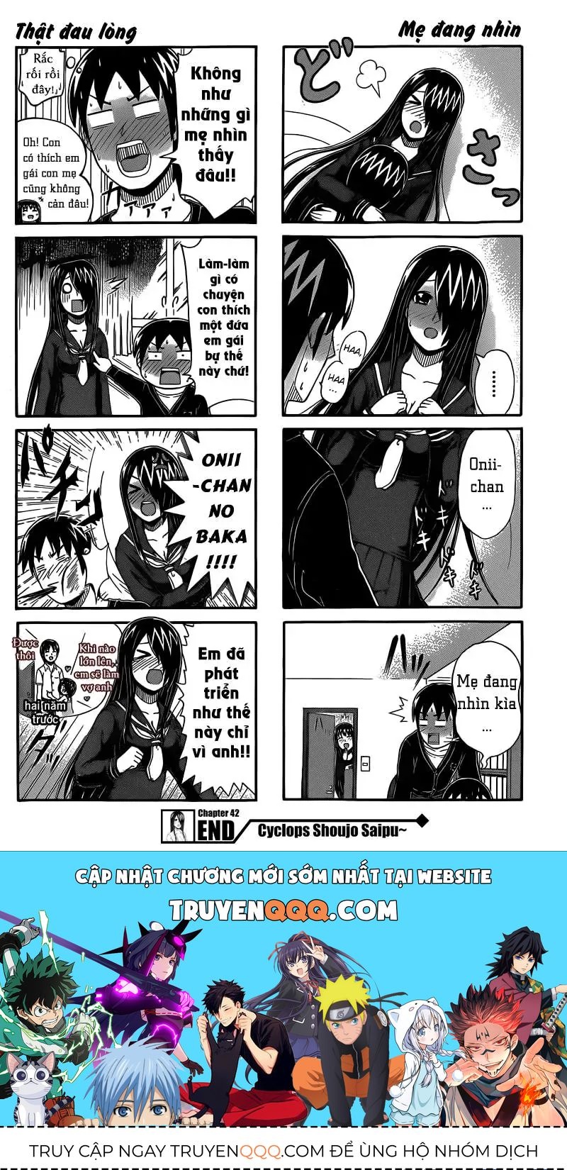 Cyclops Shoujo Saipu (Cô Em Gái Khổng Lồ) Chap 42 - Next Chap 41