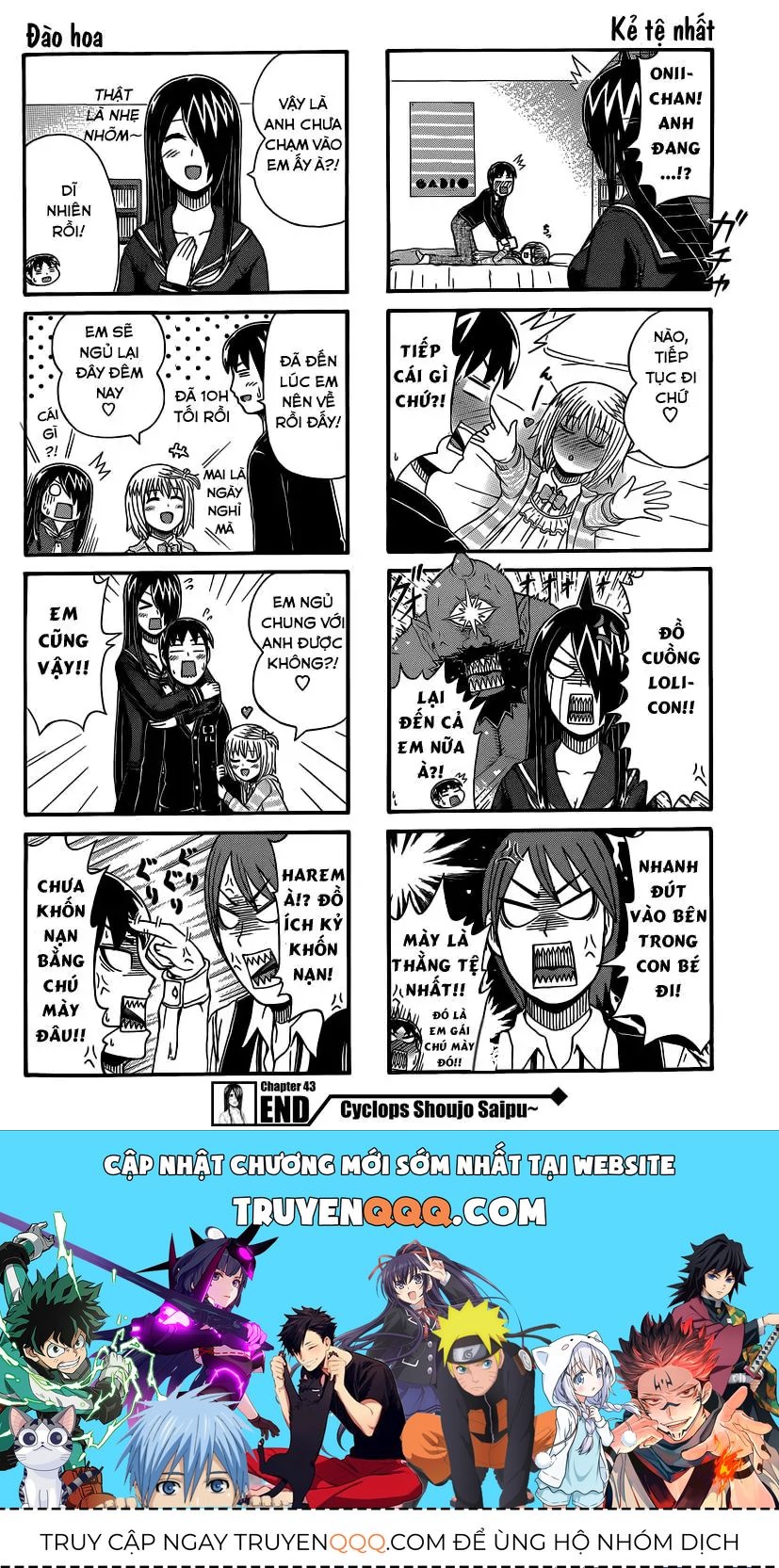 Cyclops Shoujo Saipu (Cô Em Gái Khổng Lồ) Chap 43 - Next Chap 42
