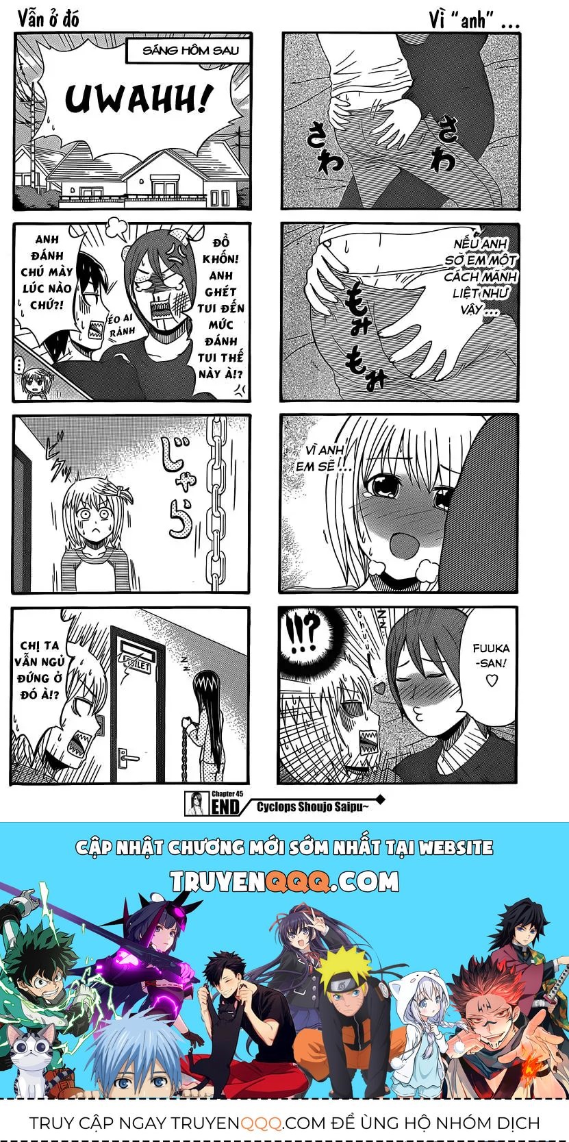 Cyclops Shoujo Saipu (Cô Em Gái Khổng Lồ) Chap 45 - Next Chap 44