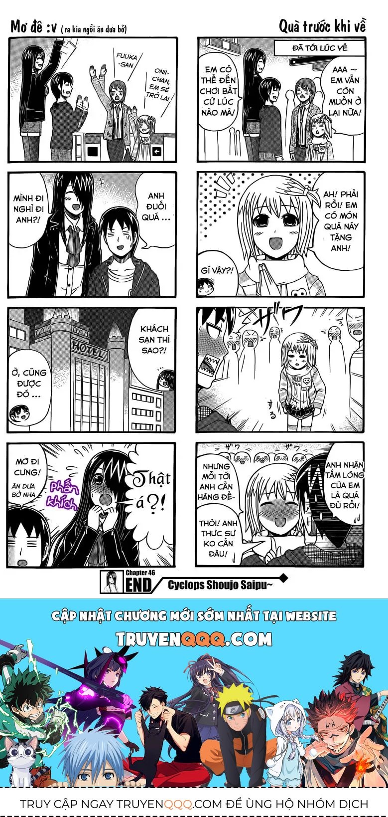 Cyclops Shoujo Saipu (Cô Em Gái Khổng Lồ) Chap 46 - Next Chap 45