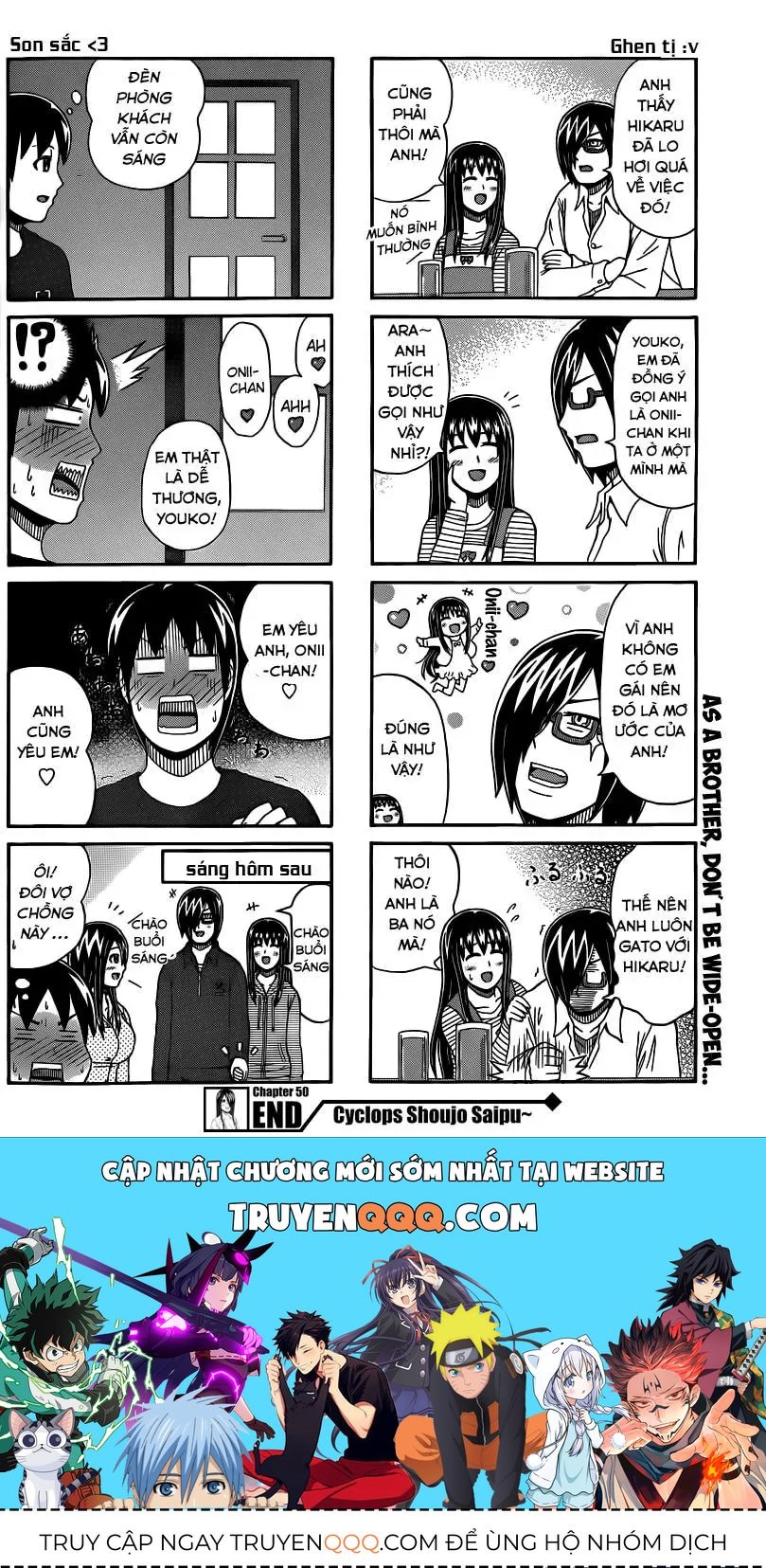 Cyclops Shoujo Saipu (Cô Em Gái Khổng Lồ) Chap 50 - Next Chap 49