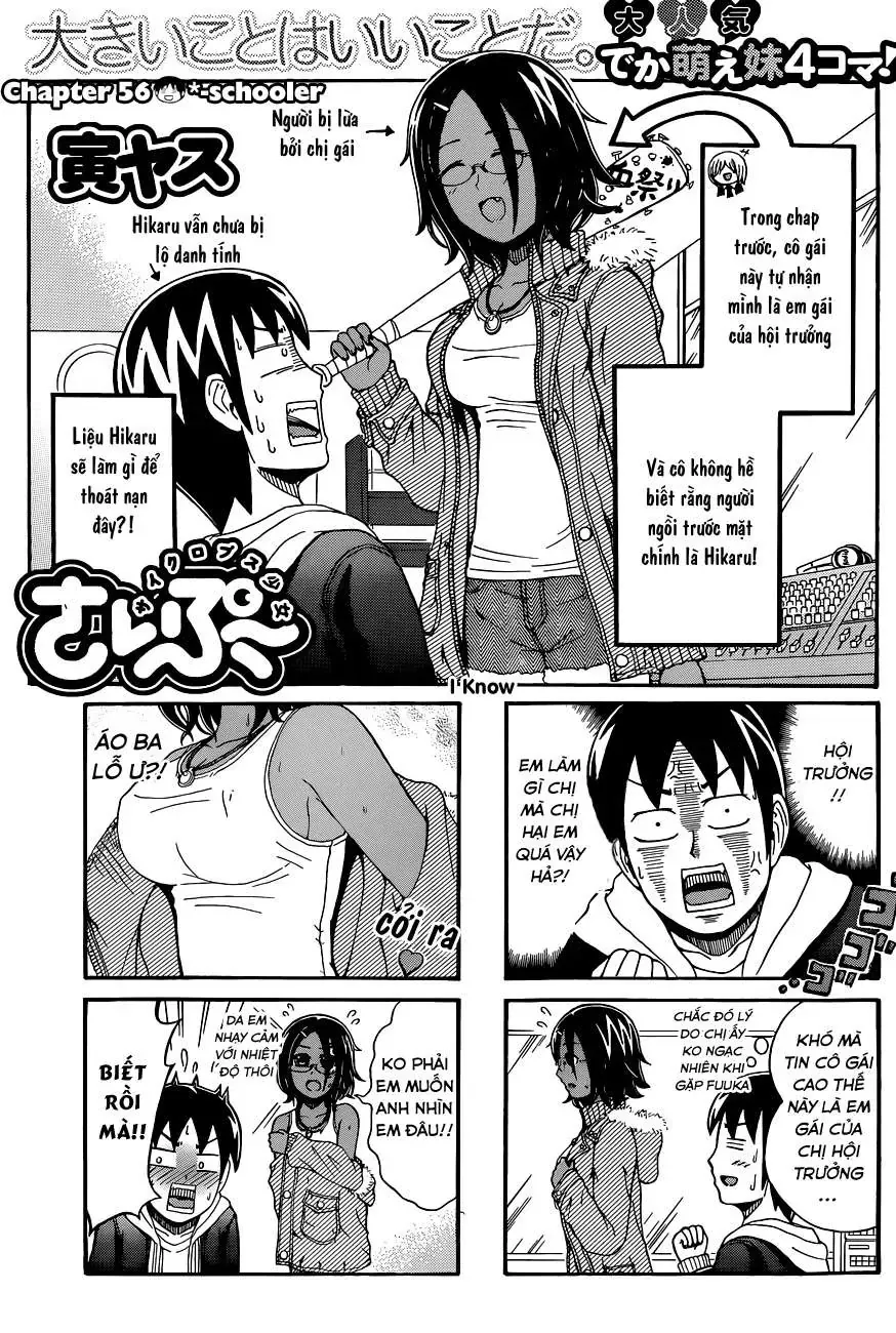 Cyclops Shoujo Saipu (Cô Em Gái Khổng Lồ) Chap 56 - Next Chap 55