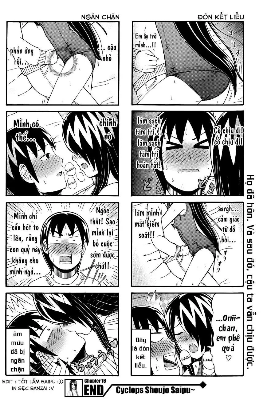 Cyclops Shoujo Saipu (Cô Em Gái Khổng Lồ) Chap 76 - Next Chap 75