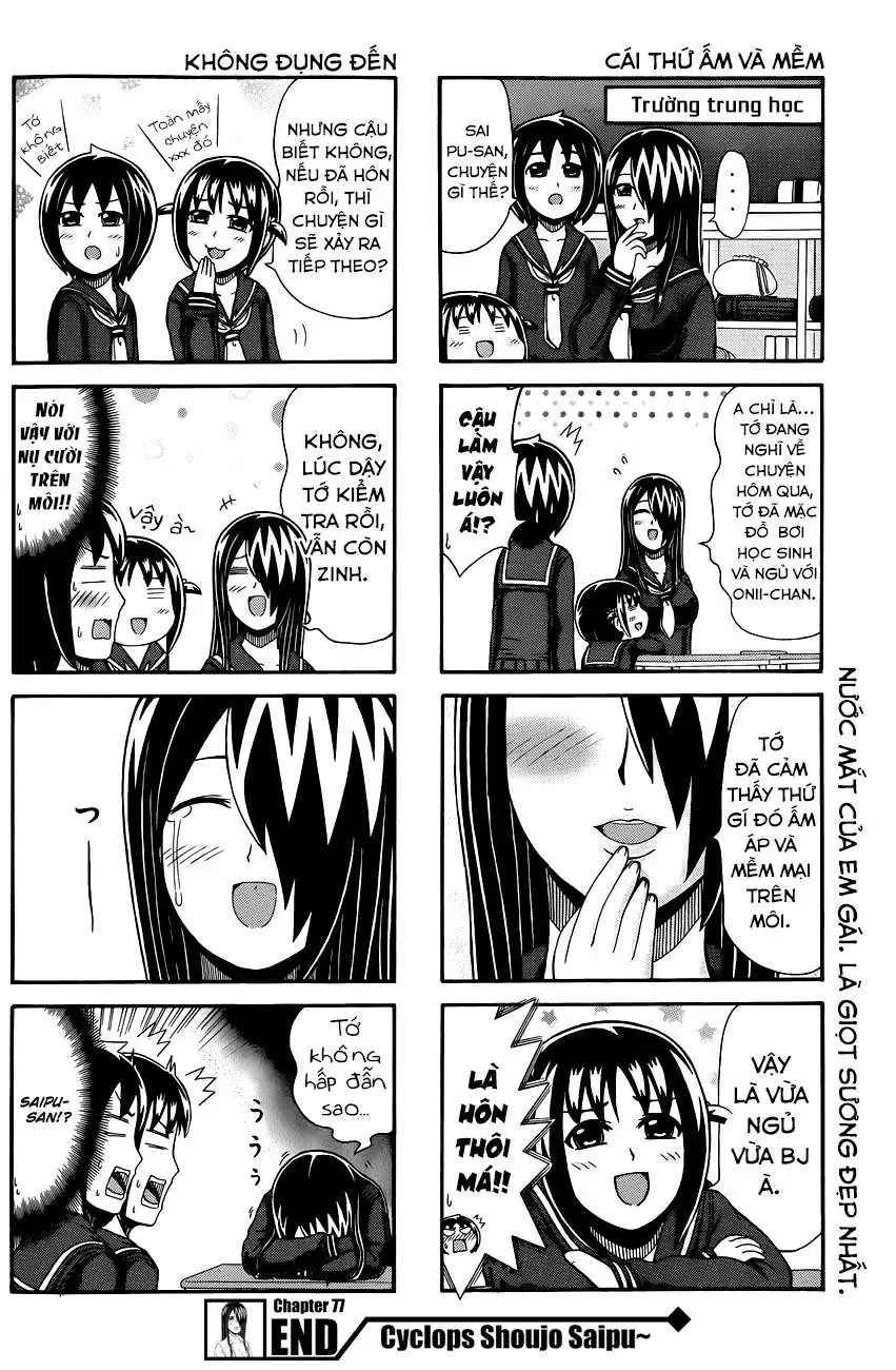 Cyclops Shoujo Saipu (Cô Em Gái Khổng Lồ) Chap 77 - Next Chap 76