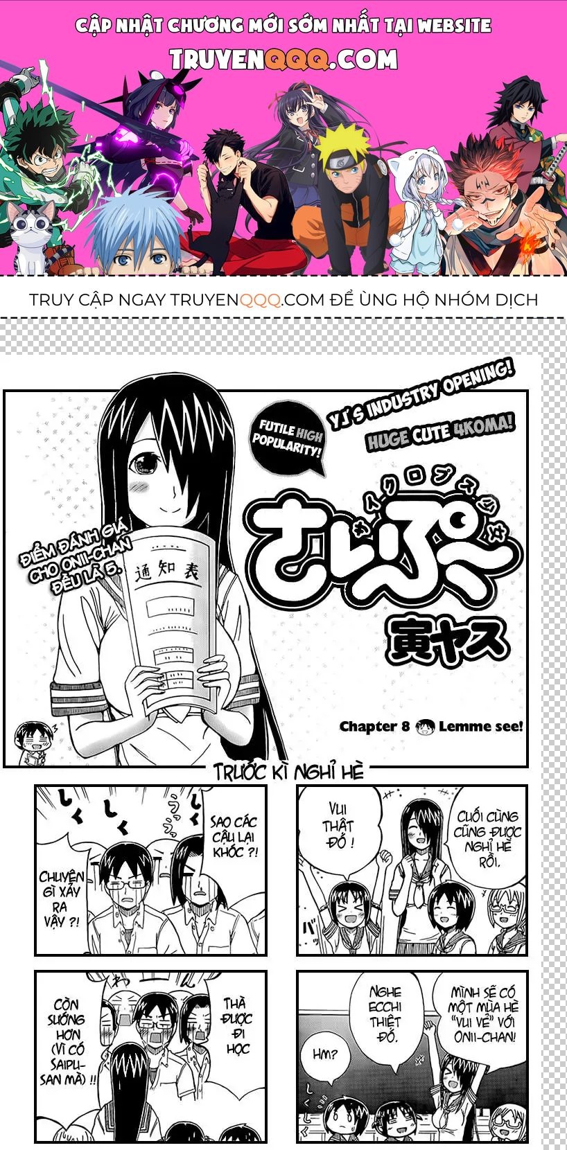 Cyclops Shoujo Saipu (Cô Em Gái Khổng Lồ) Chap 8 - Next Chap 7